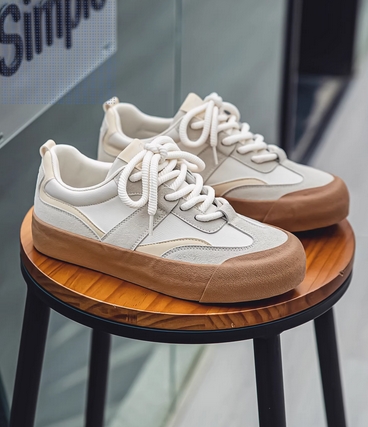 厚底スポーツシューズ メンズ運動靴 ローカット