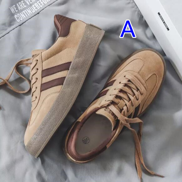 メンズ厚底スニーカー快適ローカット運動靴