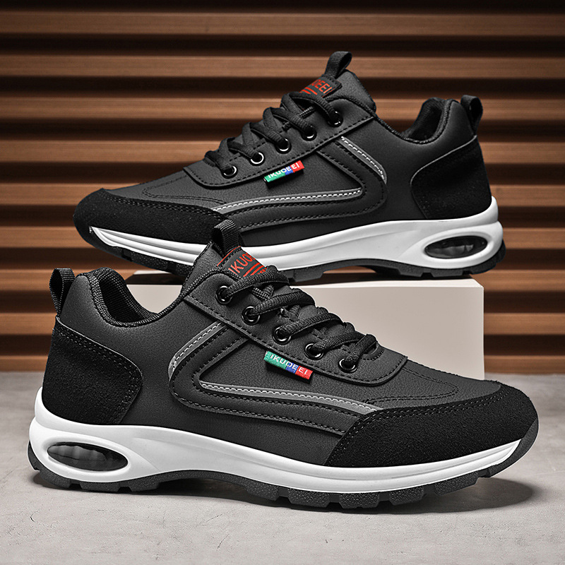 厚底 空気循環式厚底スポーツシューズ軽量クッション搭載