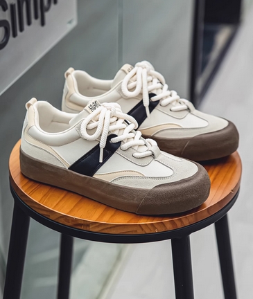 厚底スポーツシューズ メンズ運動靴 ローカット