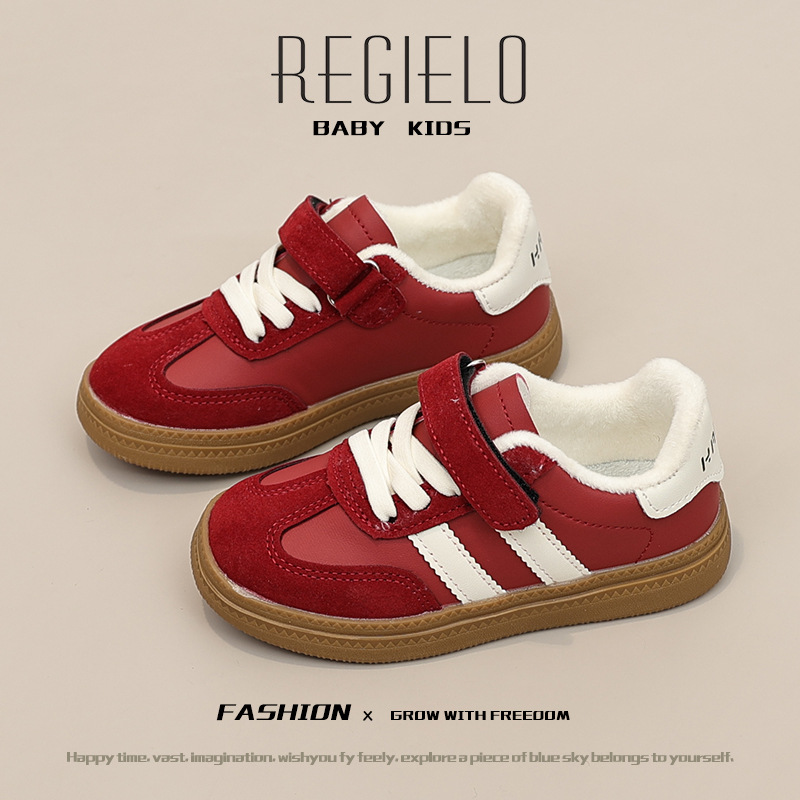 子供用厚底スニーカー マジックテープ式