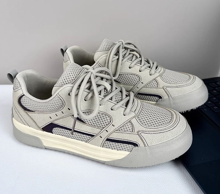 厚底スポーツシューズ メンズ運動靴 ローカット