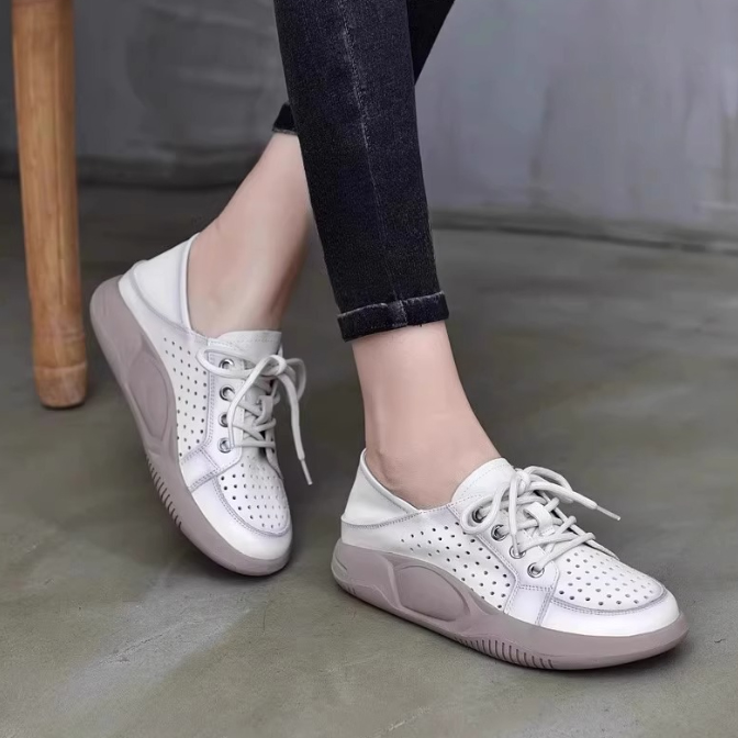 ２０２５新作厚底スニーカー軽量通気性抜群通勤通学美脚