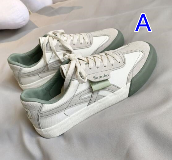 メンズ厚底スポーツシューズ快適運動靴白色