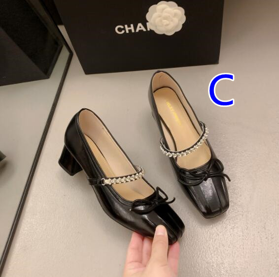 【美脚・脚長】リボン付き厚底パンプス（4cm・ストラップ・合成皮革）