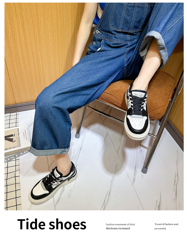 【白スニーカー×通気メッシュ×韓国系】3.0cm厚底スニーカー