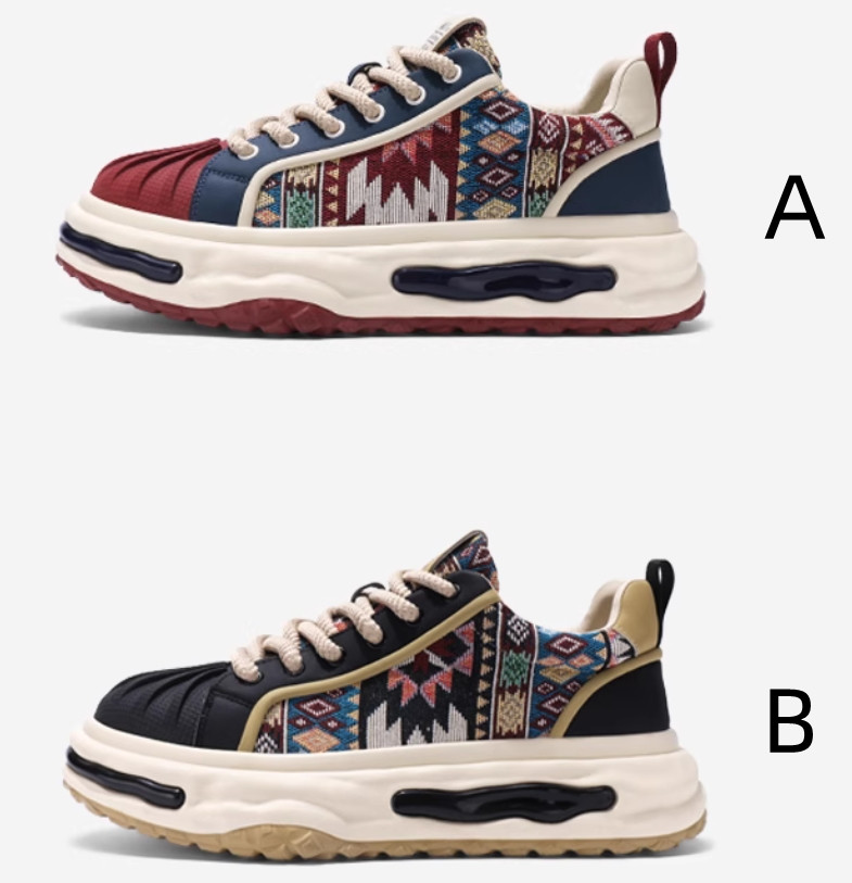 厚底スポーツシューズ メンズ運動靴 ローカット