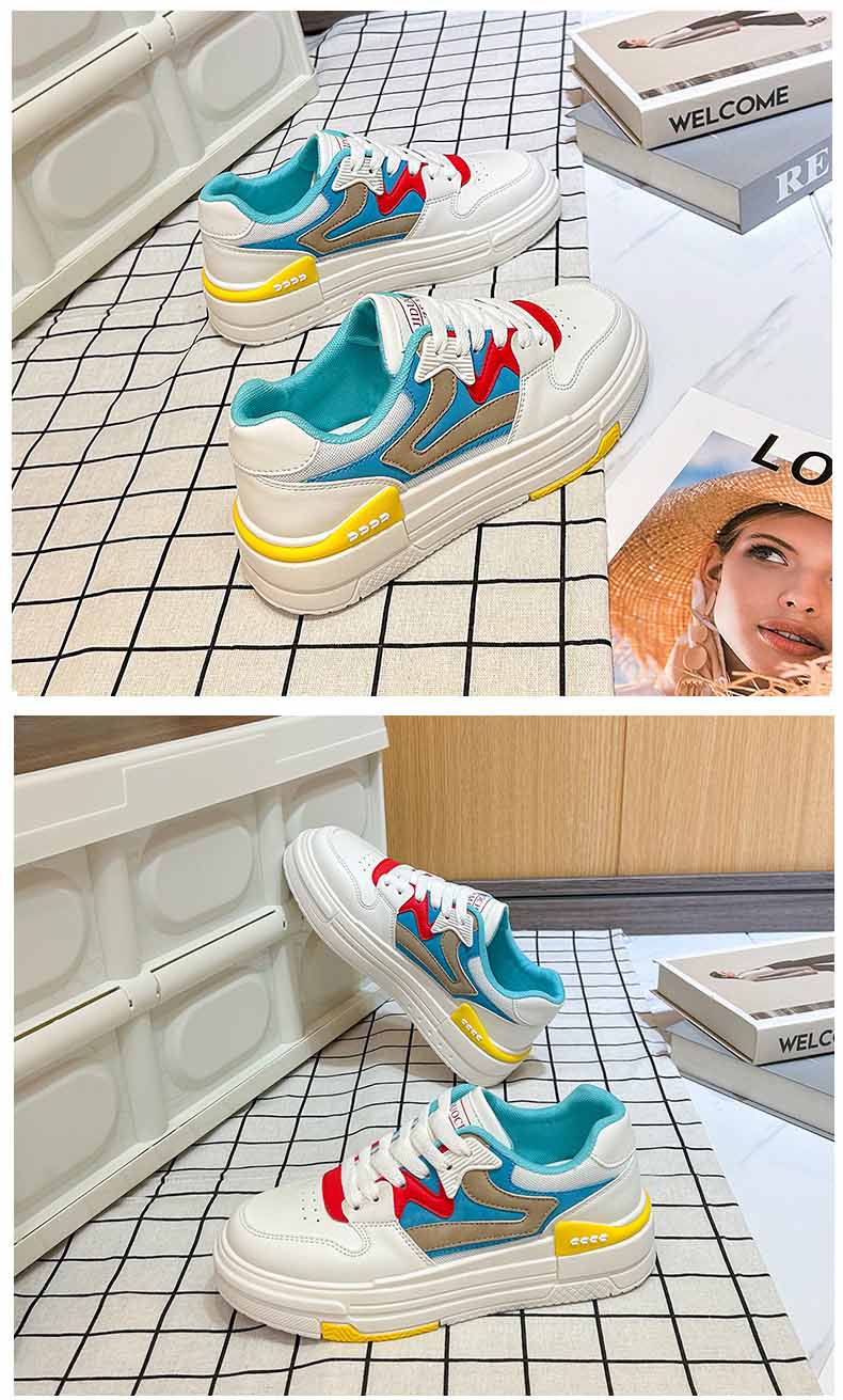 【白スニーカー×通気メッシュ×韓国系】3.0cm厚底スニーカー