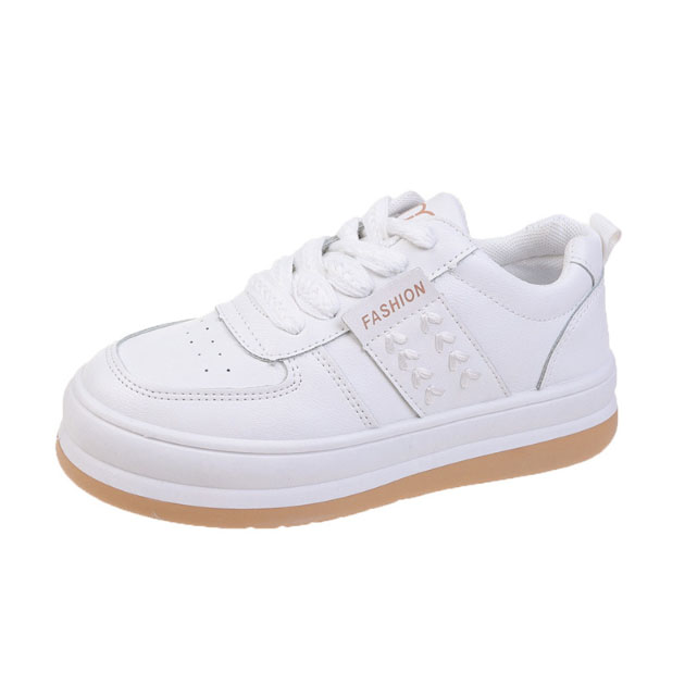 厚底スニーカー レディース 紐靴 楽ちん 滑り止め付き