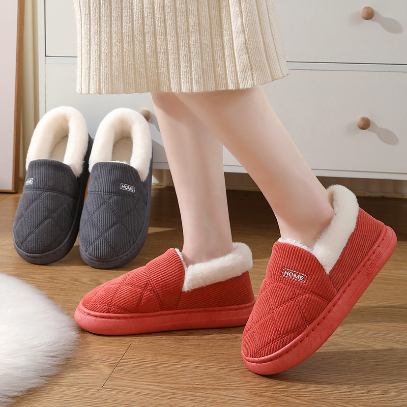 【厚底×キルティング×保温性】もこもこルームスリッパ｜6色展開