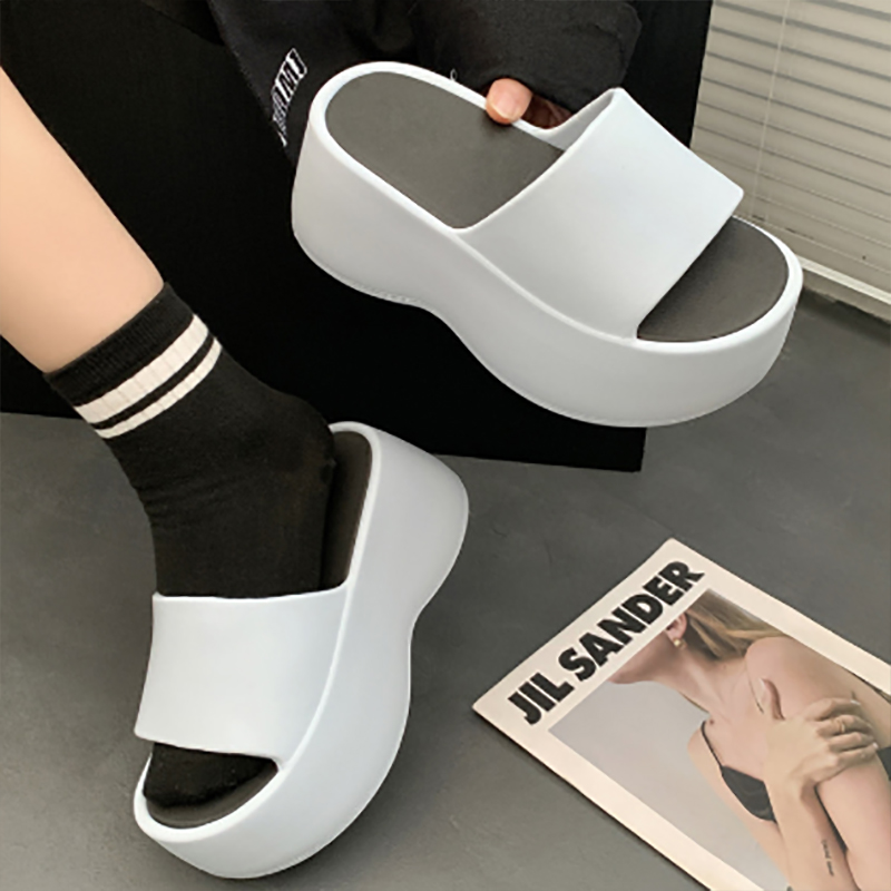 厚底サンダル 軽量 身長アップ 通気性 スタイルアップ