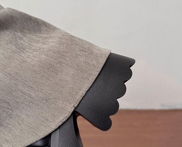 厚底ニーハイブーツ ベルトデザイン お出かけ靴