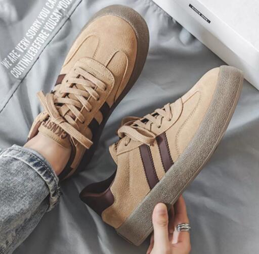 メンズ厚底スニーカー快適ローカット運動靴