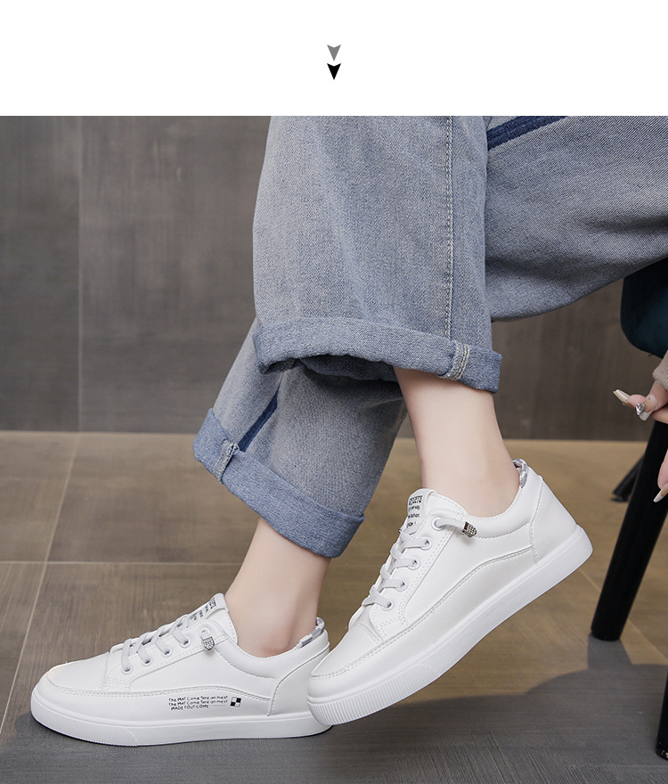 【白スニーカー×美脚スタイルアップ×韓国系】3.0cm厚底スニーカー