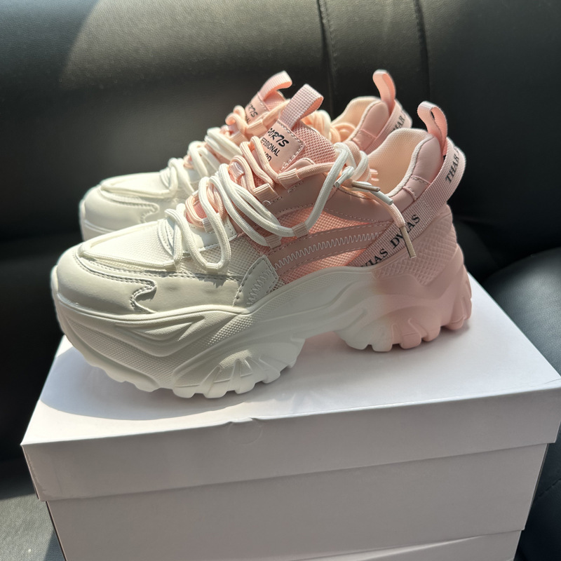 厚底 ボリュームソール厚底スニーカー