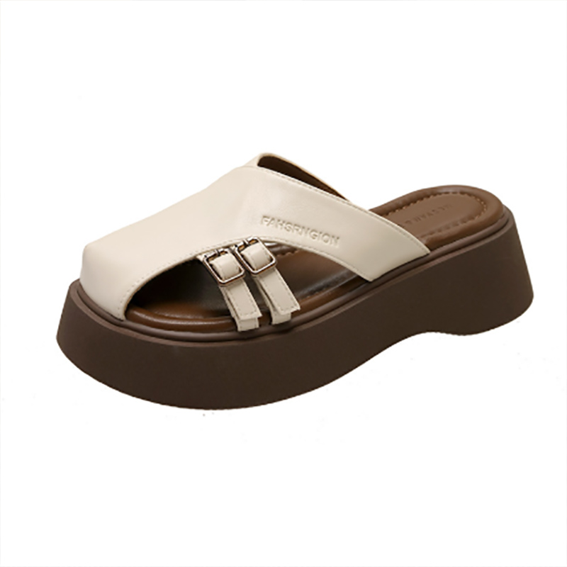 厚底サンダル 軽量 身長上げ効果 通気性抜群 履きやすい