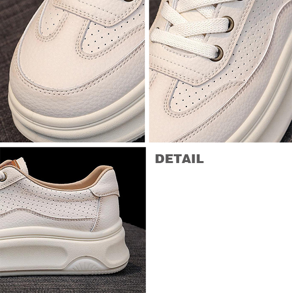 厚底スニーカー レディース 通気性抜群 美脚効果 カジュアル靴