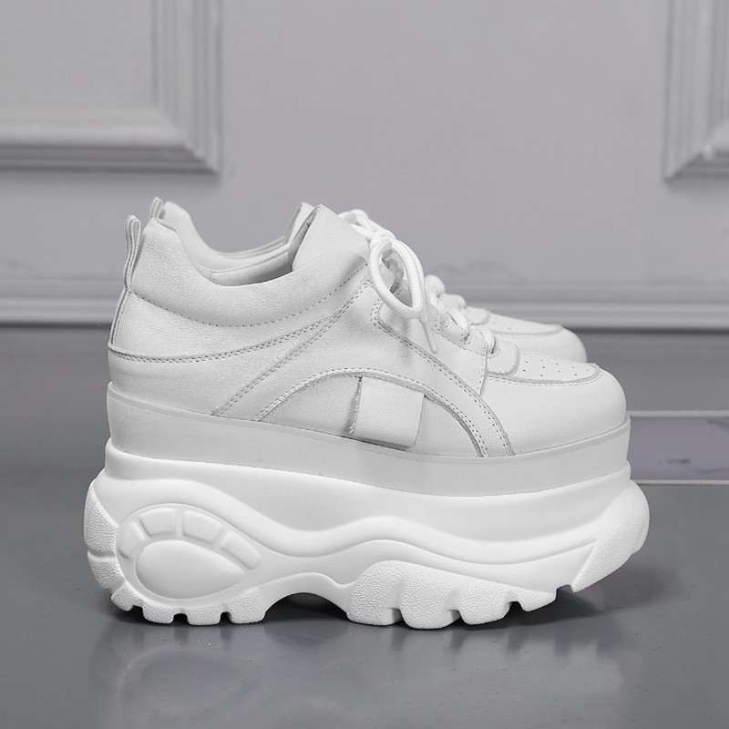 厚底 ボリュームソール厚底スニーカー