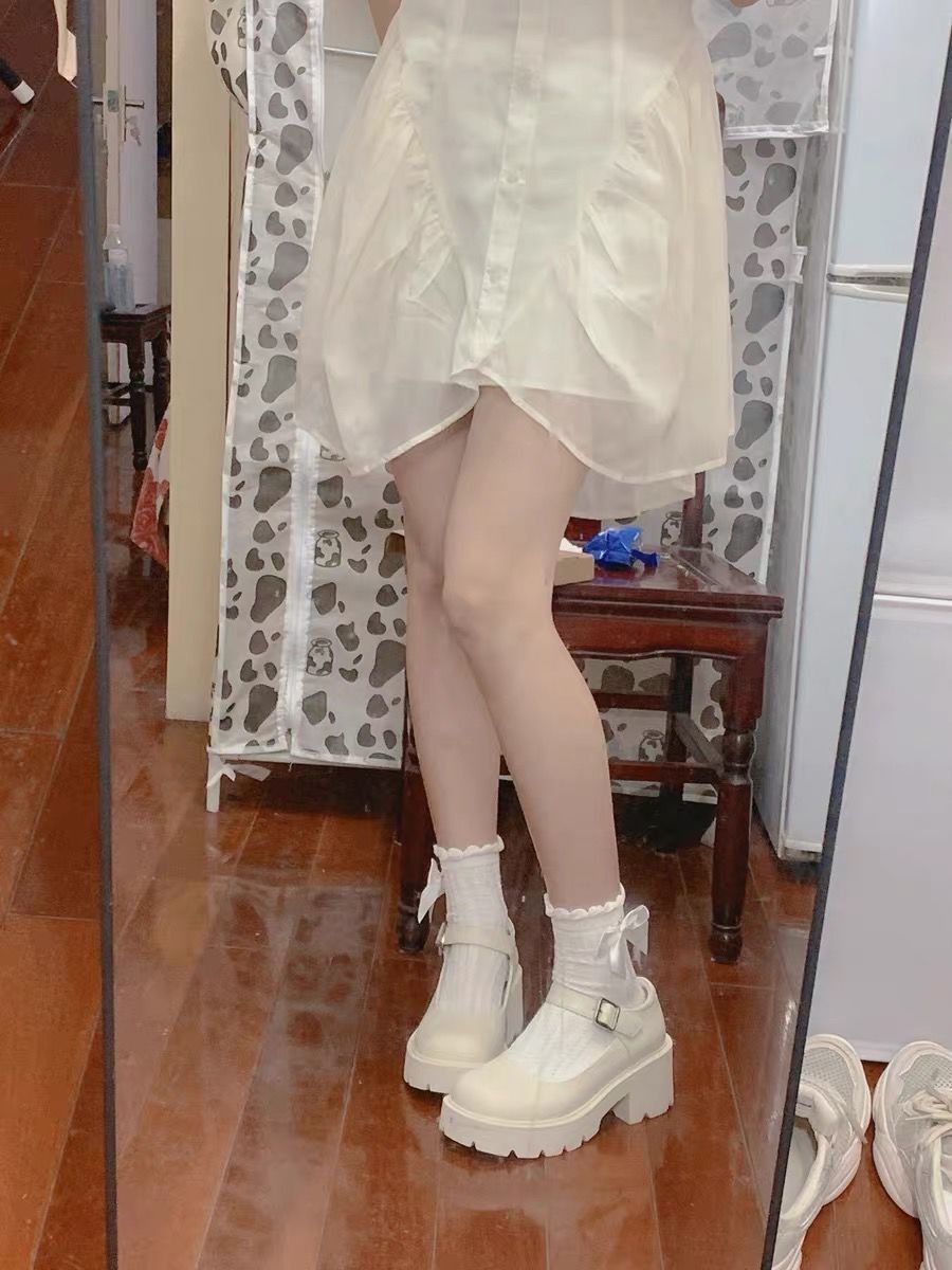 【厚底×メリージェーン×脚長効果】ローファー｜制服対応×滑りにくい×甘めカジュアル