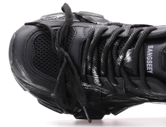 厚底スポーツシューズ メンズ運動靴 ローカット