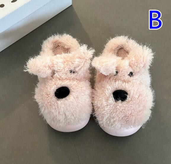 【ふわもこ癒し】動物デザイン厚底ルームシューズ（4cm・秋冬）