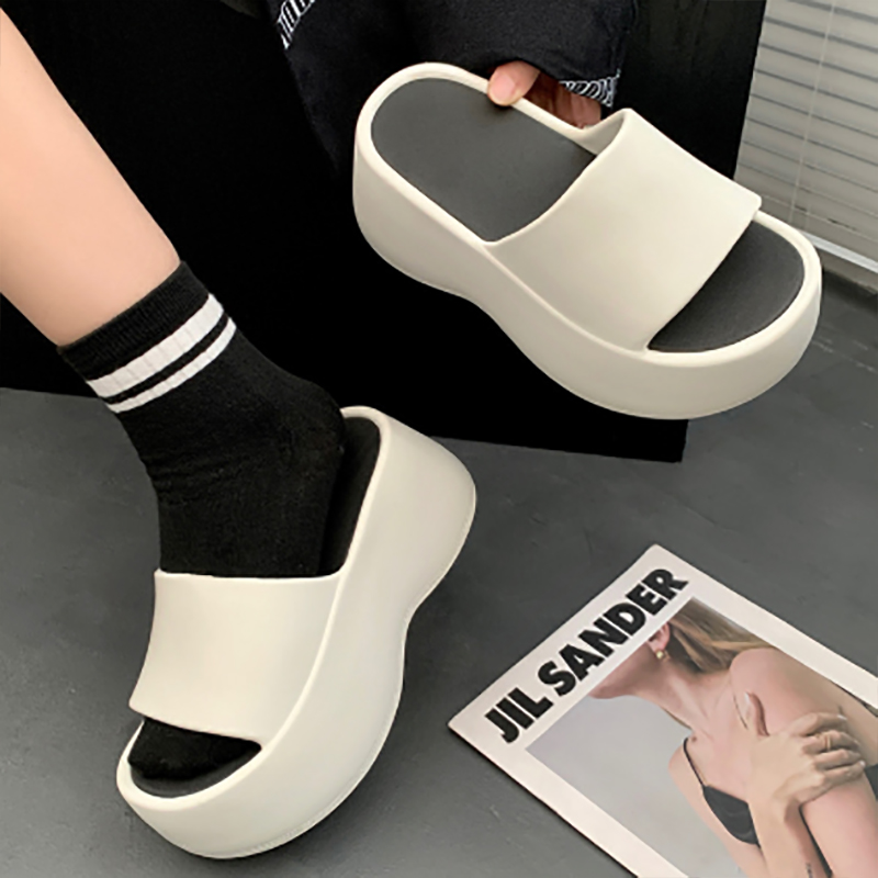 厚底サンダル 軽量 身長アップ 通気性 スタイルアップ