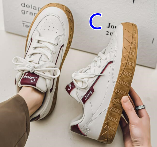 メンズ厚底スポーツシューズ快適ローカット運動靴