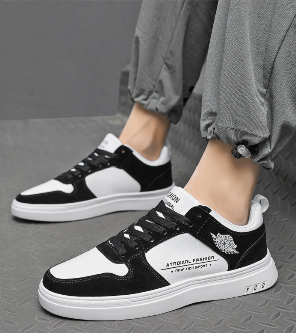 【スポーティデザイン×通気メッシュ×韓国系】厚底スポーツシューズ