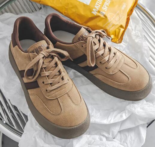 メンズ厚底スニーカー快適ローカット運動靴