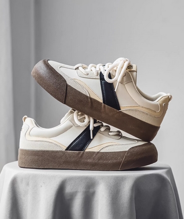 厚底スポーツシューズ メンズ運動靴 ローカット