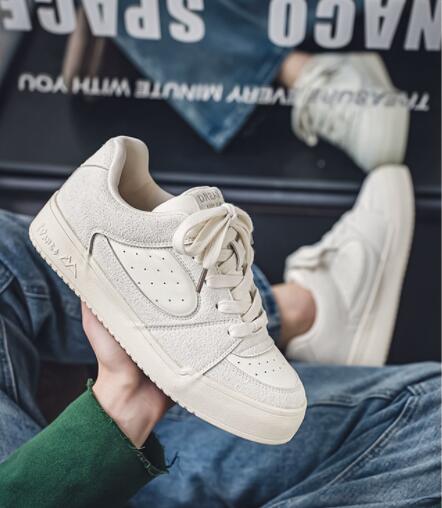 メンズ厚底スポーツシューズ快適ローカット運動靴