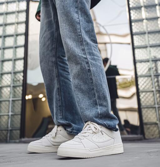 メンズ厚底スポーツシューズ快適ローカット運動靴