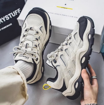 厚底スポーツシューズ メンズ運動靴 ローカット