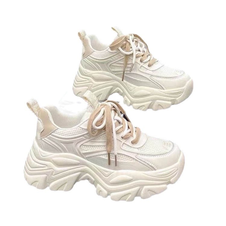 厚底スニーカー レディース 秋冬 シンプル美脚