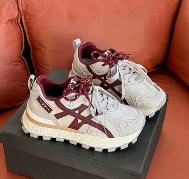 厚底スニーカー レディース 運動靴 秋冬 スポーツシューズ