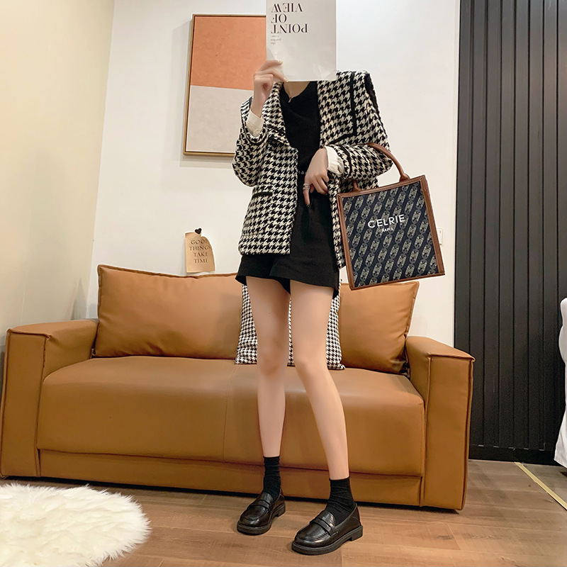 【美脚・脚長】金具付き厚底ローファー（3.5cm・2way・黒）歩きやすいデザイン