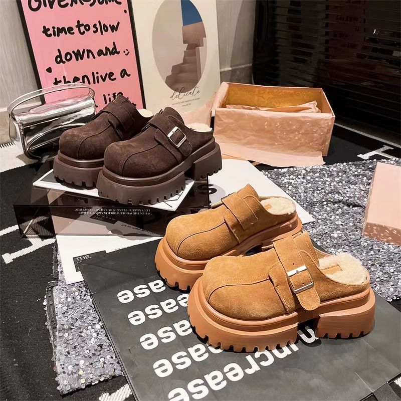 厚底商品 レトロ厚底ストラップサンダル