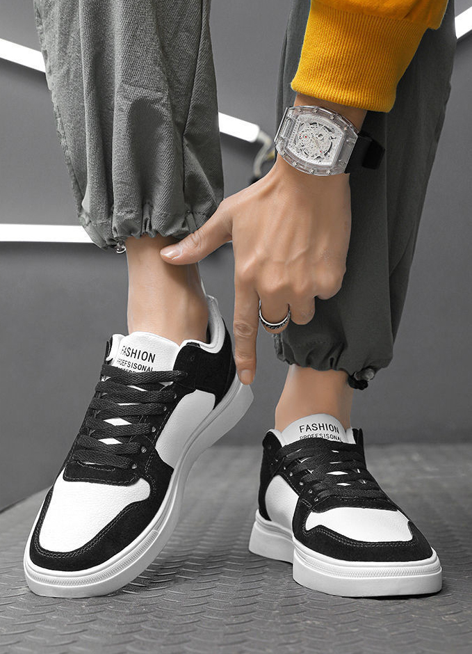 【スポーティデザイン×通気メッシュ×韓国系】厚底スポーツシューズ