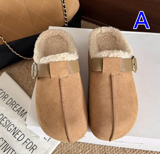 【あったか快適】裏起毛厚底サンダル（3cm・秋冬つっかけ・お出かけ用）