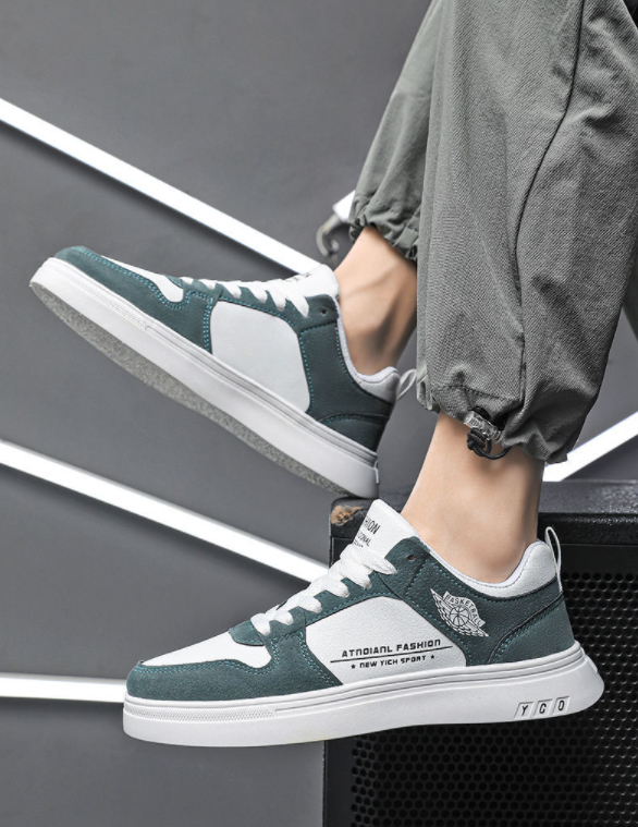 【スポーティデザイン×通気メッシュ×韓国系】厚底スポーツシューズ