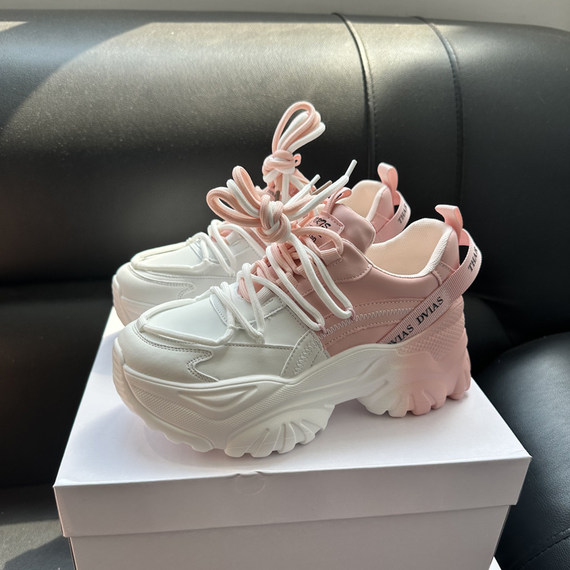 厚底 ボリュームソール厚底スニーカー